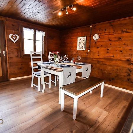 Cosy Chalet In Brig-Glis Eksteriør bilde