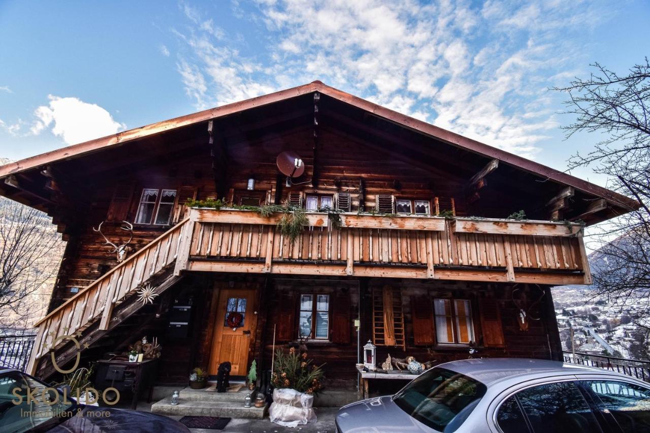 Cosy Chalet In Brig-Glis Eksteriør bilde